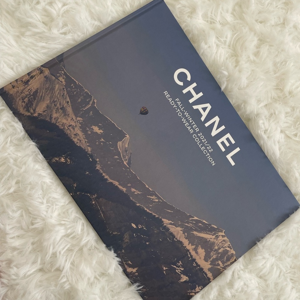Chanel book with postcards inside